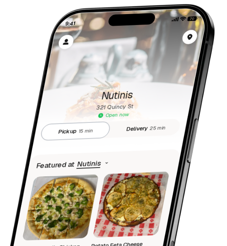 Nutinis app preview