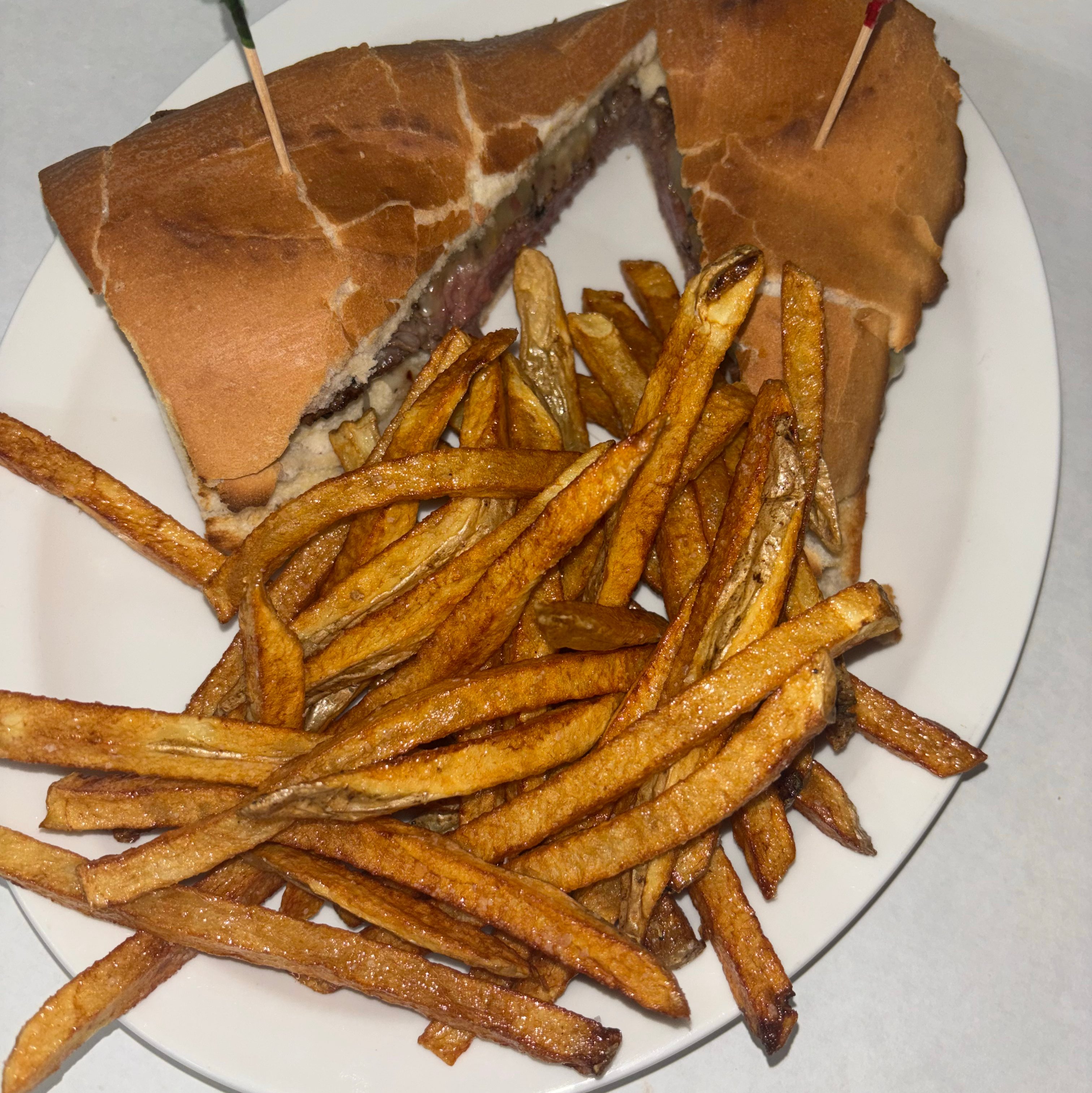 Steak Tenderloin Sandwich.