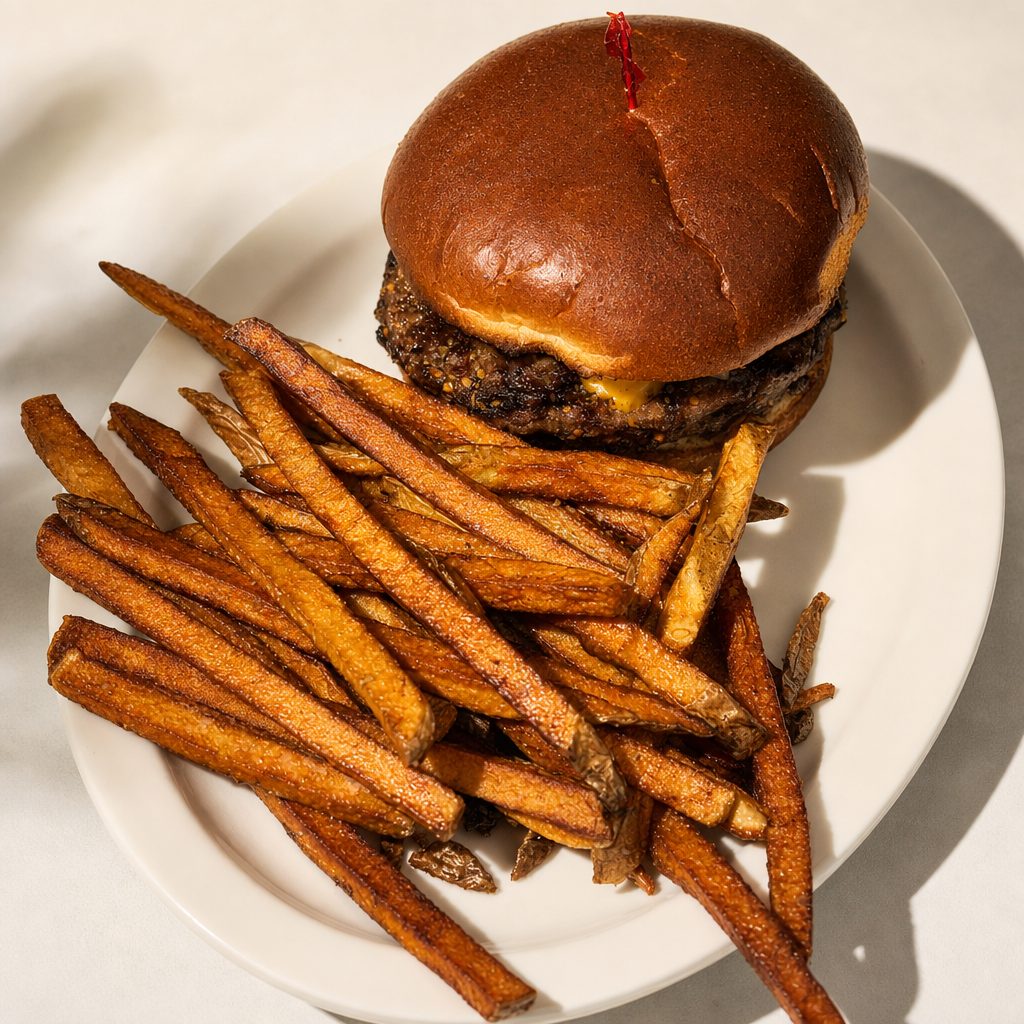Classic Ground Round Sandwich.