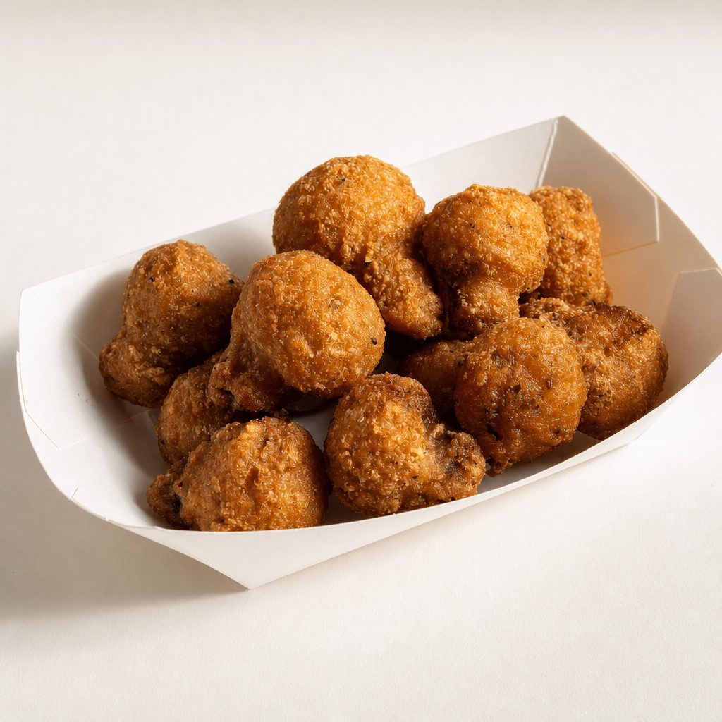 Breaded Mushrooms.